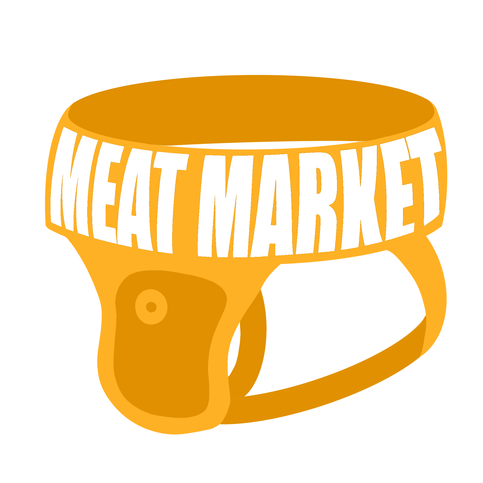 'meat market' jockstrap sticker (1)